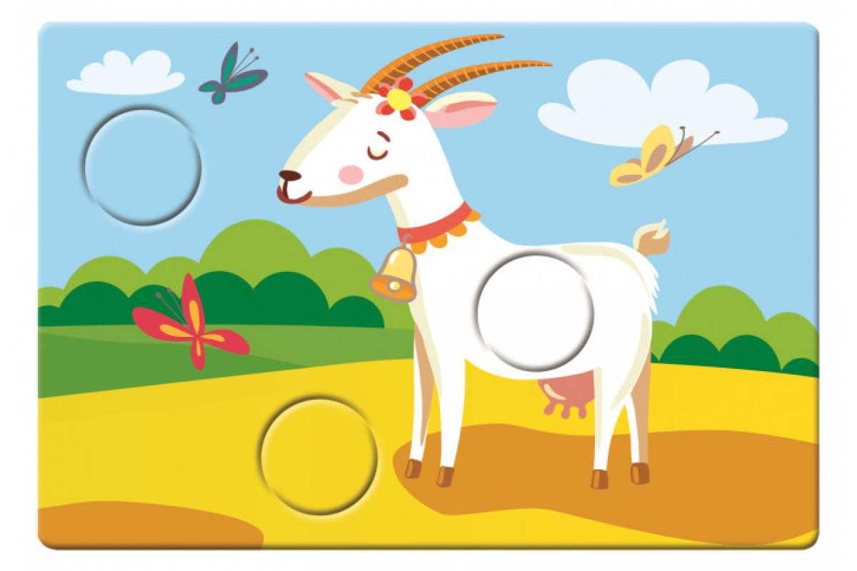 Детская игра-логика "Зверушки на ферме" 917002 на укр. языке