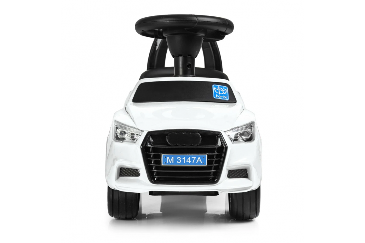 Каталка-толокар Bambi M 3147A-1 Белый музыкальный