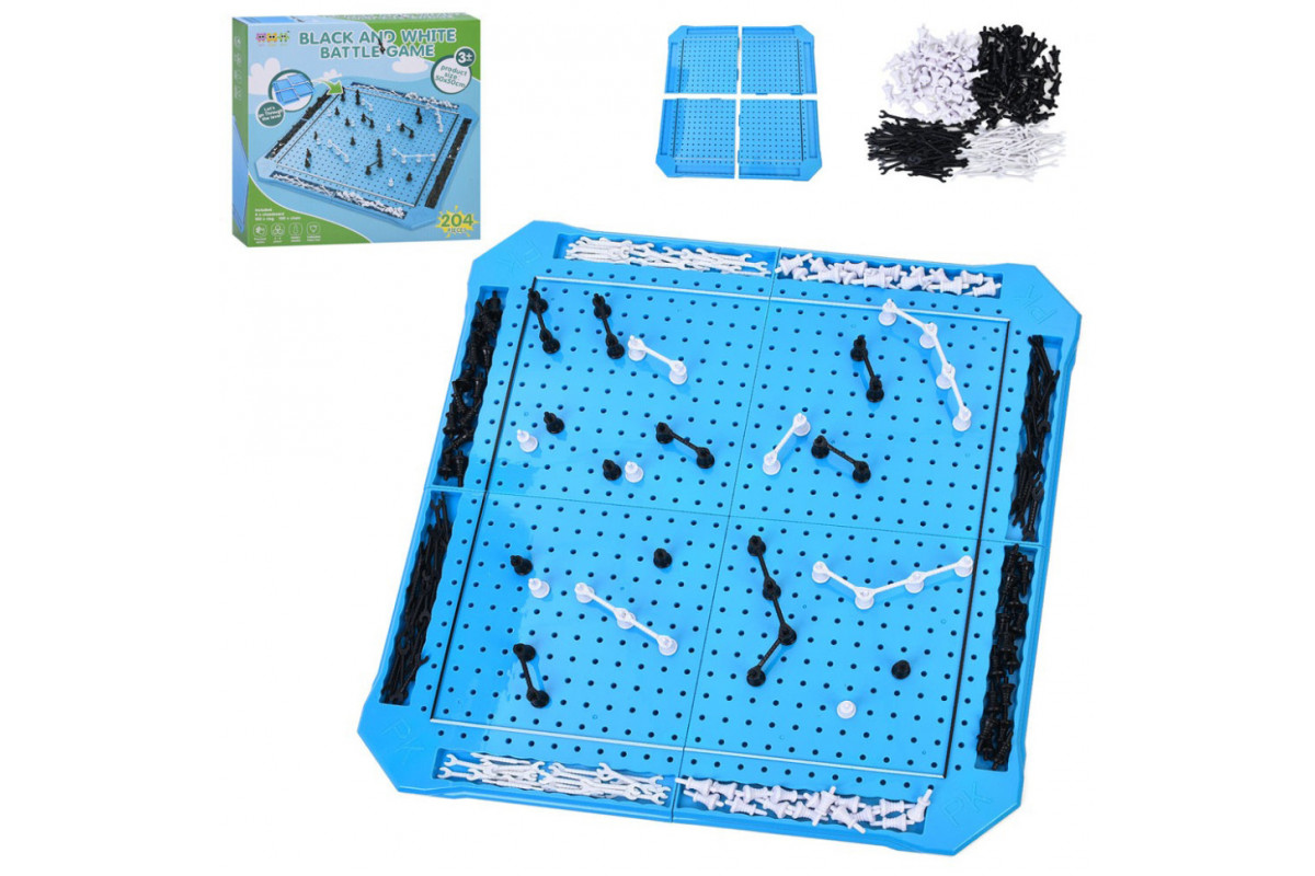 Настільна гра "Чорні проти білих" 8803G, поле 50х50 см