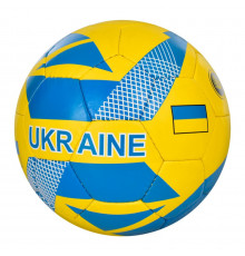 Футбольний м'яч 2500-232 жовто-блакитний, розмір № 5