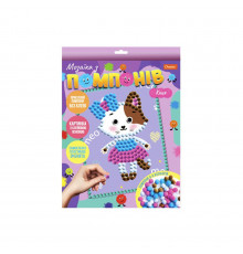 Набор для творчества мозаика из помпонов "Кошка" НТ-35-6