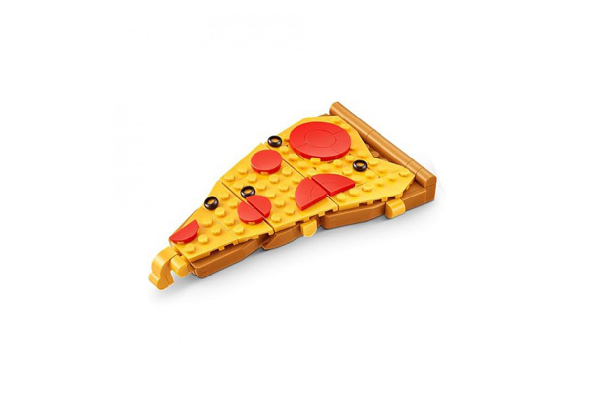 Детский конструктор Кусочек пиццы MAX 83186GQ1-114, 114 деталей