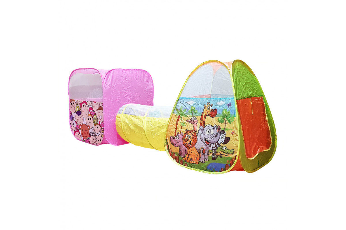 Намет дитячий ігровий з тунелем MR 0648, 234 x 81 x 72 см