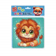 Детский мягкий пазл "Львёнок и медвежонок" VT1102-39, 25 элементов