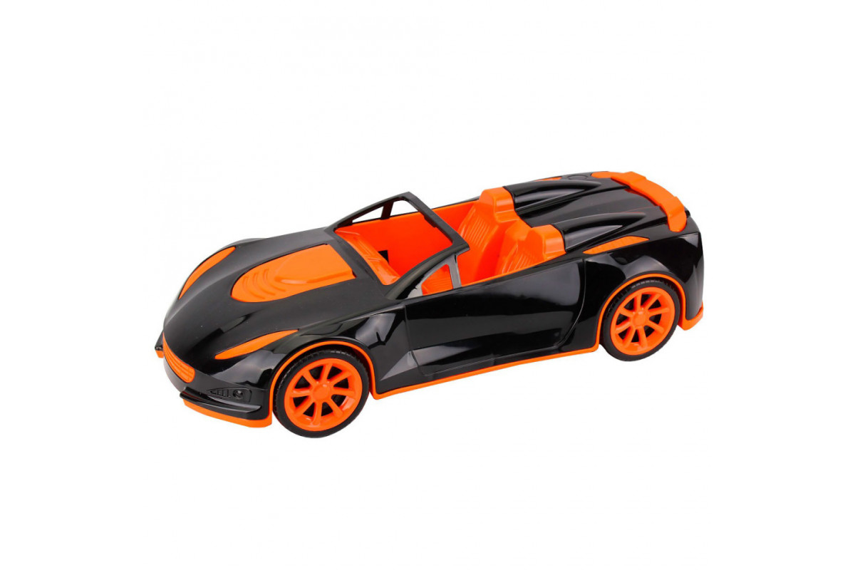 Детская игрушка "Автомобиль Кабриолет" 6115TXK сетка черно-оранжевый