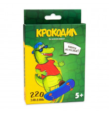 Настольная игра "Крокодил" 30339 развлекательная, на украинском языке