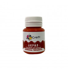 Акриловая краска глянцевая "Красная терракота" 20 мл AG-7544 Art Craft