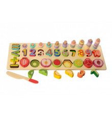 Развивающий набор первоклассника MD 2284 деревянный