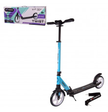 Самокат міський 2-х колісний SK205 (RL7T) СИНІЙ колеса 200 мм PU, алюмінієвий