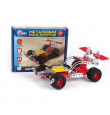 Детский Конструктор металлический "Авто-Дакар" ТехноК 4920TXK, 173 детали