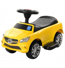 Детская каталка-толокар M 3503C-6 Желтый, музыкальный