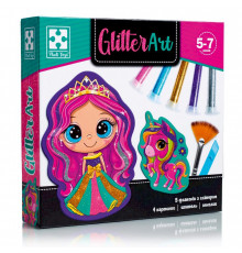 Набор для творчества "Glitter Art Сказочные принцессы" VT4501-10, 5 флаконов с глиттерами