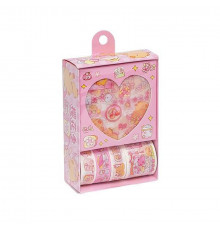 Набор декоративный скотч XM-JD2890C(Pink)