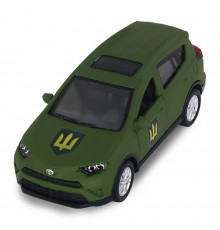 Автомодель серии "Шевроны Героев" Toyota RAV4 "Сухопутные войска ВСУ" TechnoDrive KM6198M2