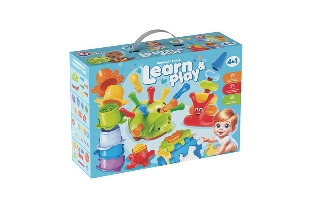 Детский игровой набор "Learn&play 4 в 1" 2376TXK