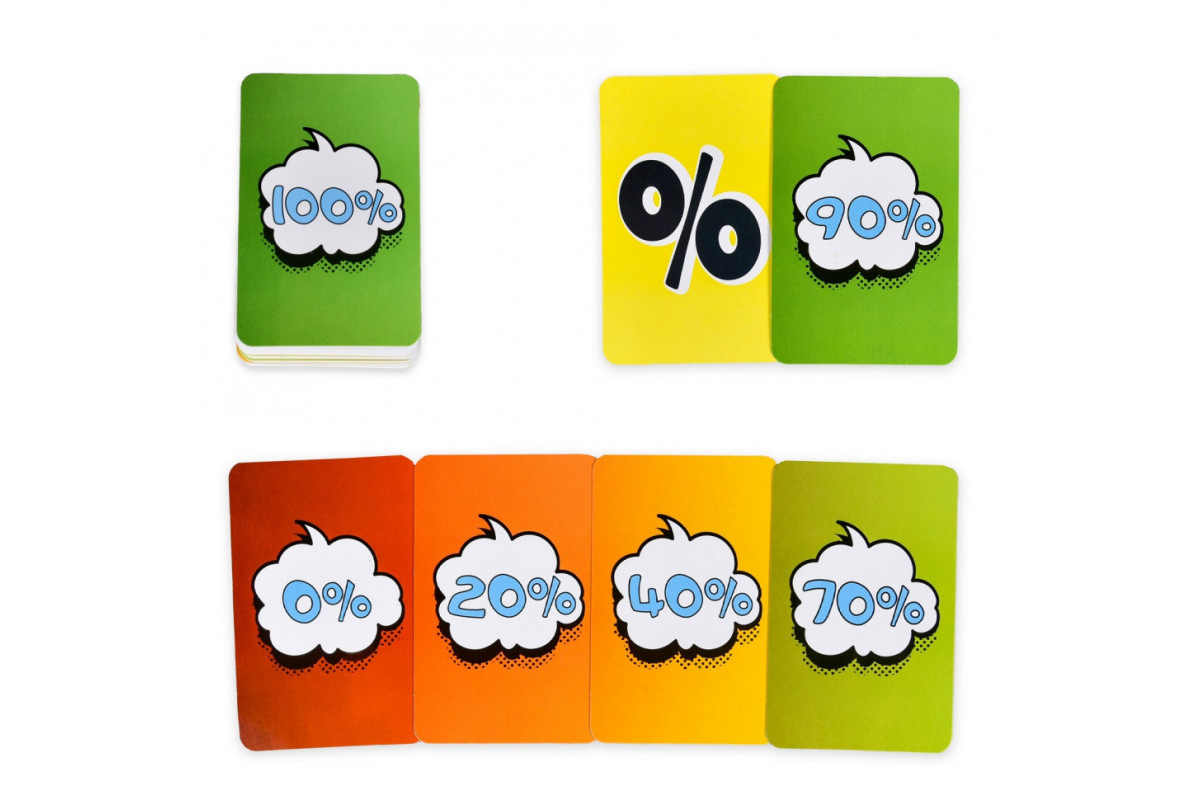 Настольная игра "Веселая компания 100%" 30949, 110 карточек