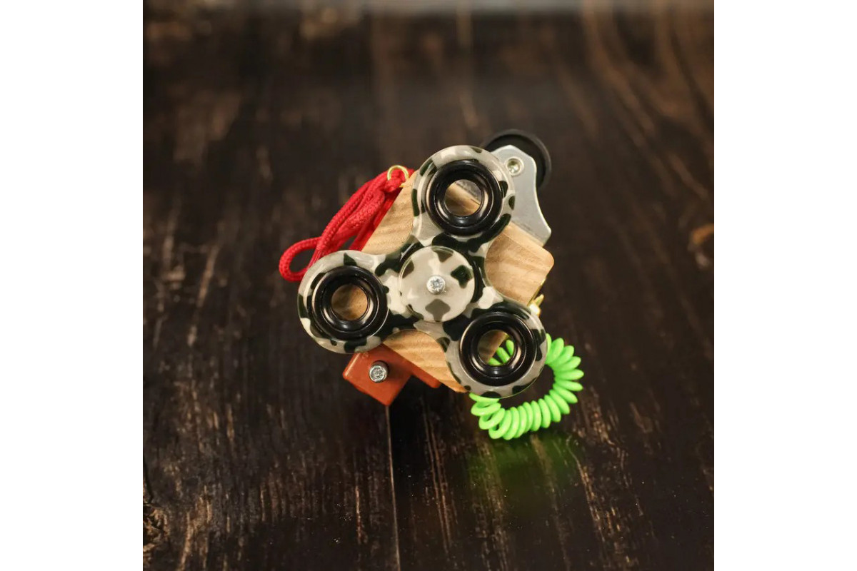 Розвиваюча іграшка Бізікуб "Дорожній" Temple Group TG200139 5х5х5 см