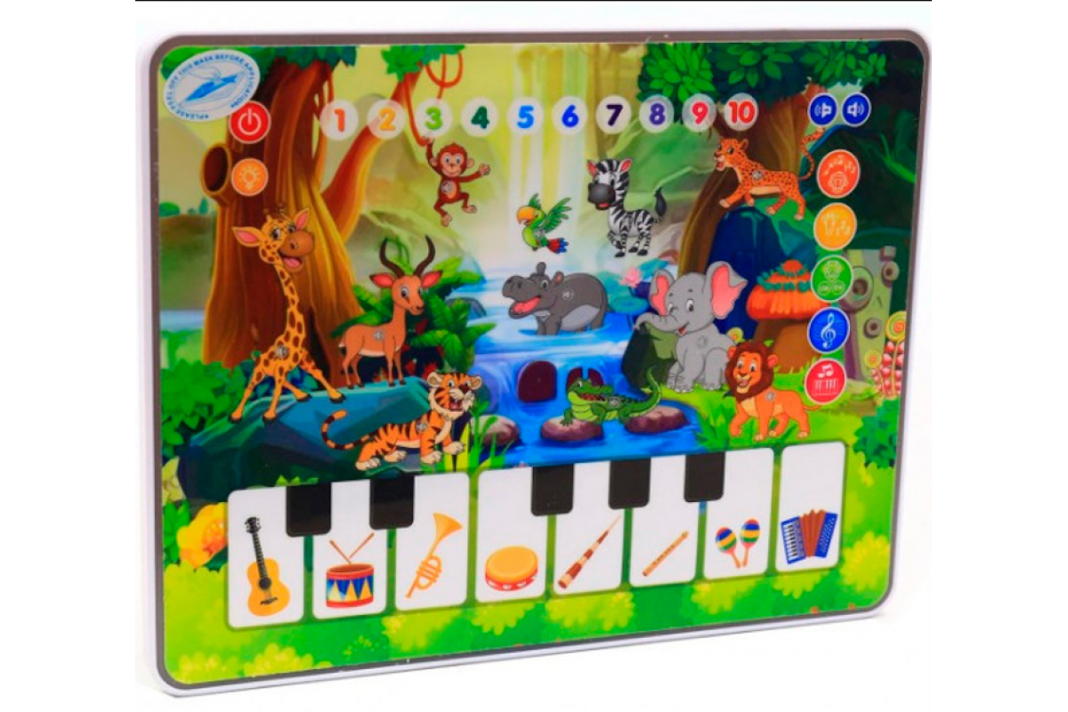 Іграшковий розвиваючий планшет M 3812 з піаніно