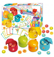 Детская обучающая игра "Колірленд" 56703-4F 20 карточек, 5 боксов-домиков