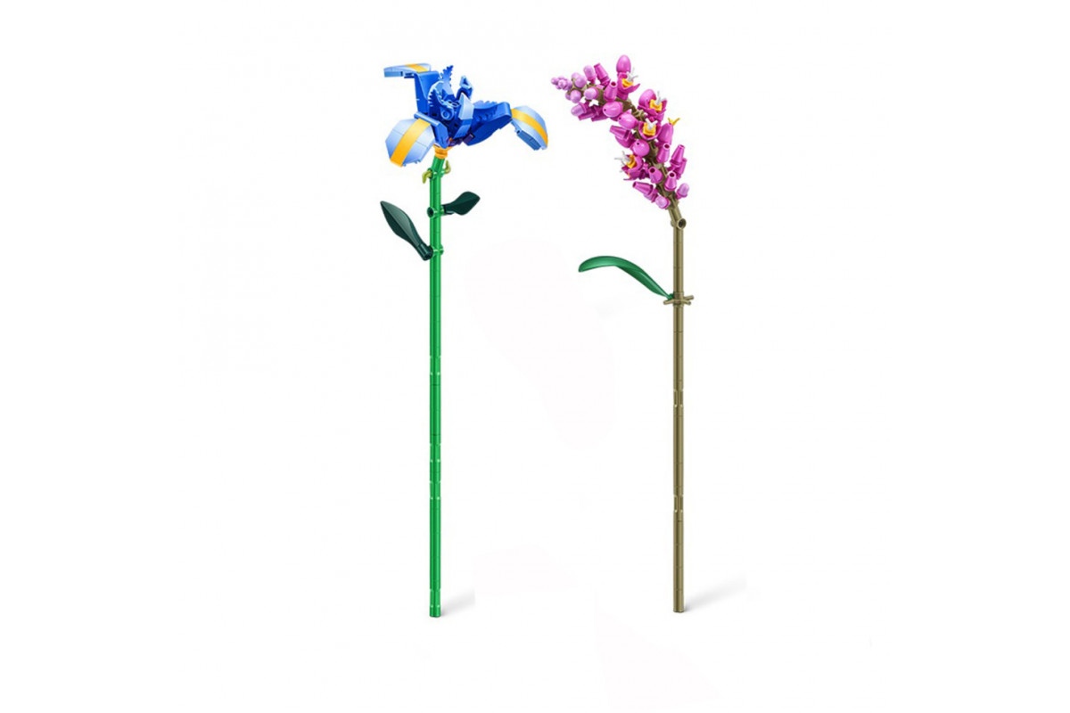 Детский конструктор Гладиолус и Сирень MAX 83184GQ1-237, 237 деталей