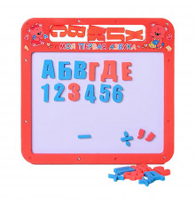 Детская магнитная досточка "Азбука" 0185(Red)