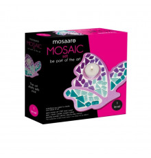 Детский набор для творчества хрустальная мозаика "Подсвечник-Бабочка" MA1004