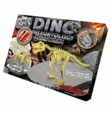Игровой набор для проведения раскопок DP-01 DINO PALEONTOLOGY  в коробке Тиранозавр
