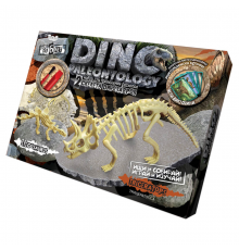 Игровой набор для проведения раскопок DP-01 DINO PALEONTOLOGY  в коробке Трицератопс