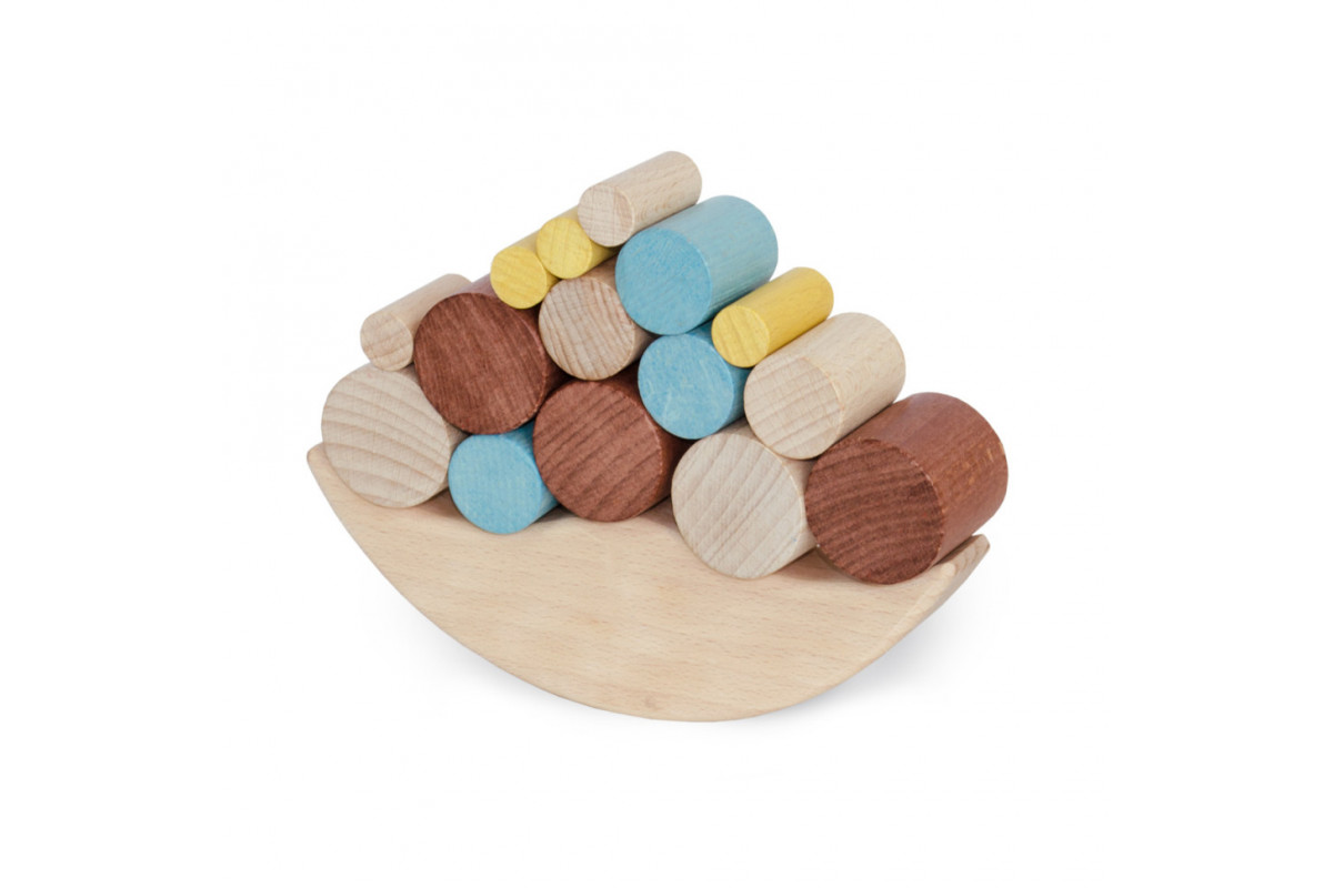 Развивающая игрушка-балансир "Луна" Igroteco 900422, 16 деталей