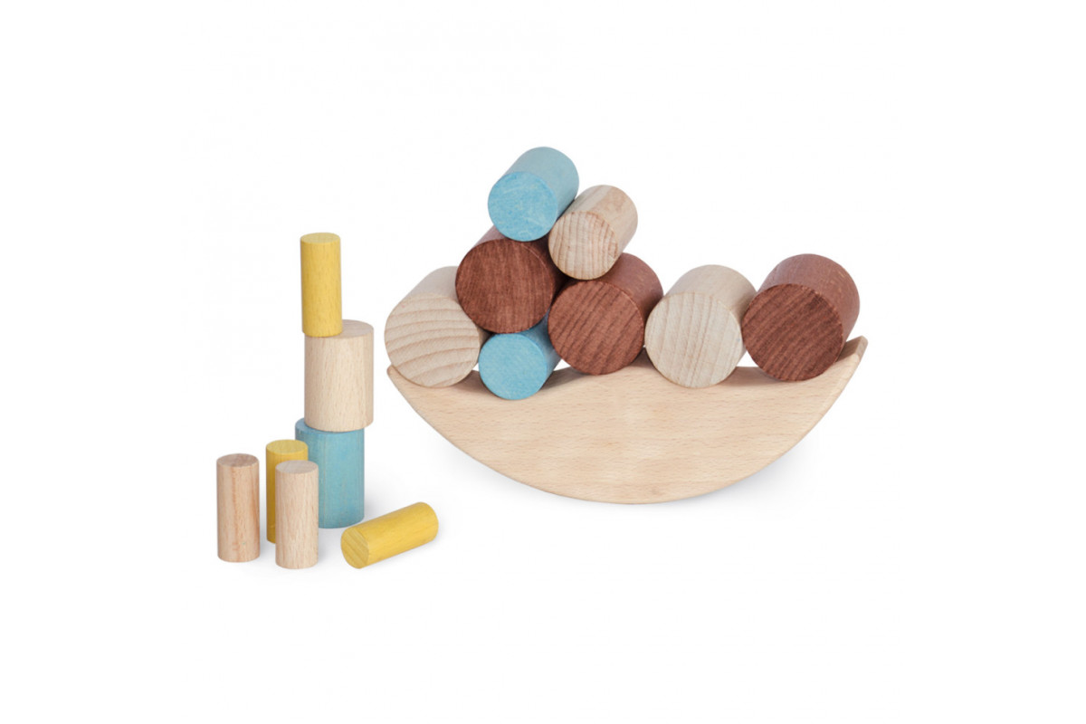 Развивающая игрушка-балансир "Луна" Igroteco 900422, 16 деталей