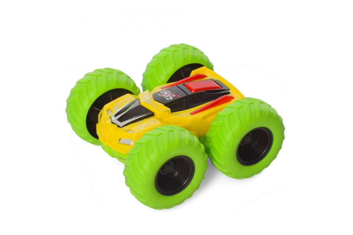 Детская игровая машинка "Перевертыш" 2019-06A(Green) зеленый