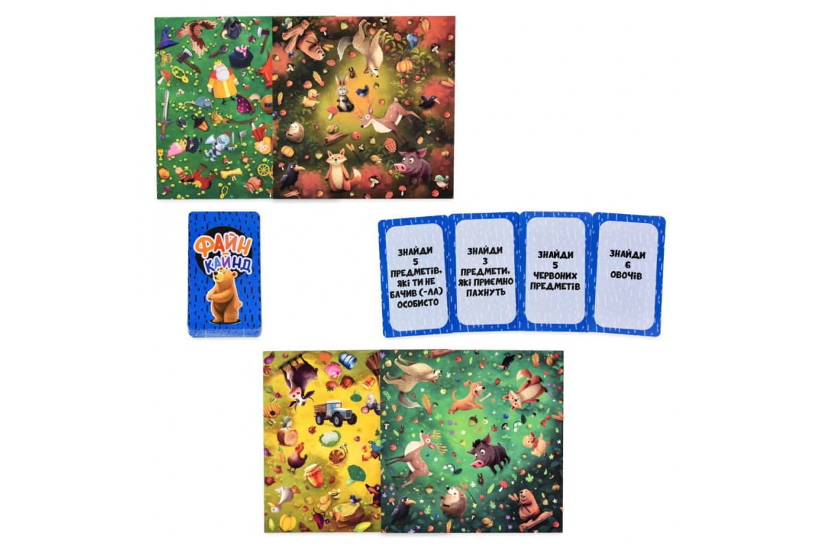 Настільна гра "Файн-кайнд" 30675, 2 поля та інструкція