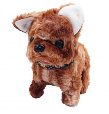 Детская интерактивная игрушка "Собака" YG0032(Dark-Brown) двигает головой, звук, ходит