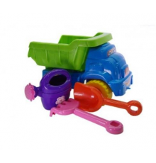 Игровой Набор для песочницы №2 013565 с лейкой Салатово-голубой