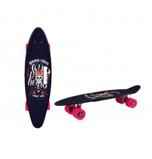 Пенни борд 24" Bambi SC20514 PU колеса, с ручкой Розовый