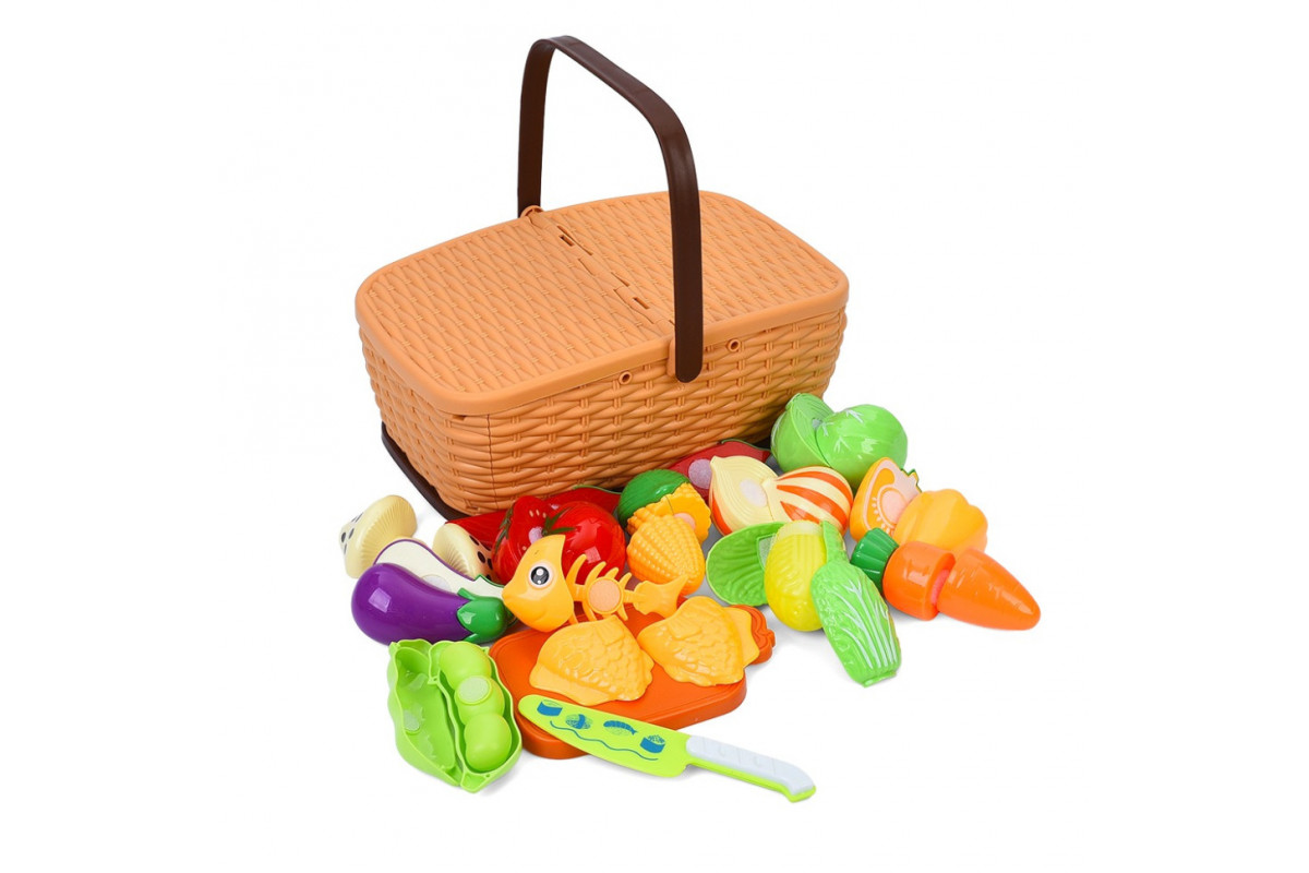 Детский игрушечный набор "Продукты" CF-79 продукты на липучках