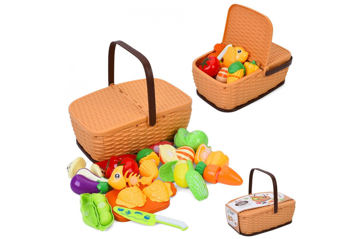 Детский игрушечный набор "Продукты" CF-79 продукты на липучках