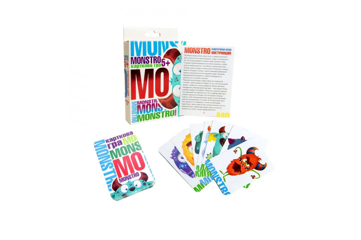 Настольная игра "Monstro" Stateg 32068 развлекательная
