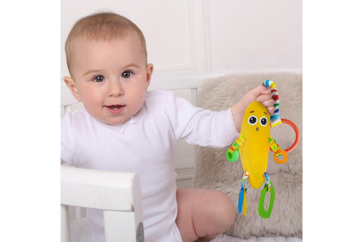 Підвіска-пищалка з прорізувачем "Банан" МС 110604-17