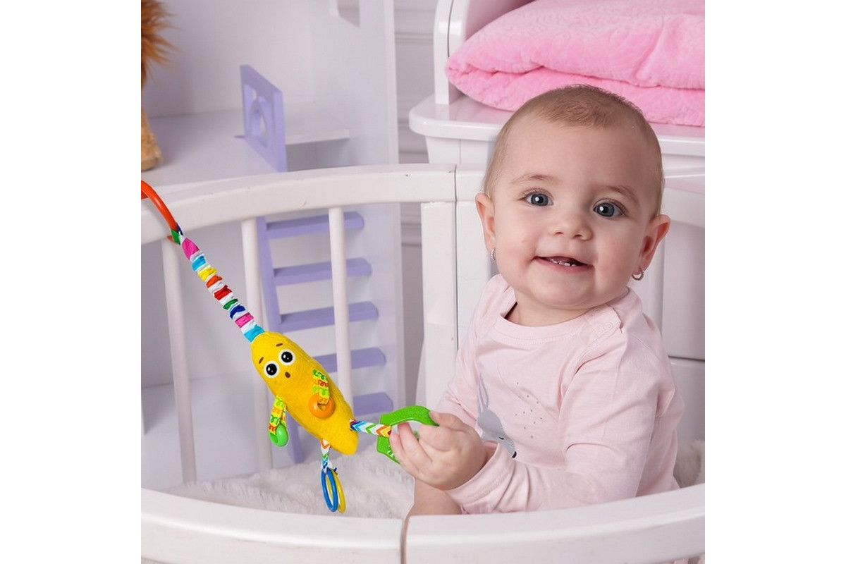 Підвіска-пищалка з прорізувачем "Банан" МС 110604-17