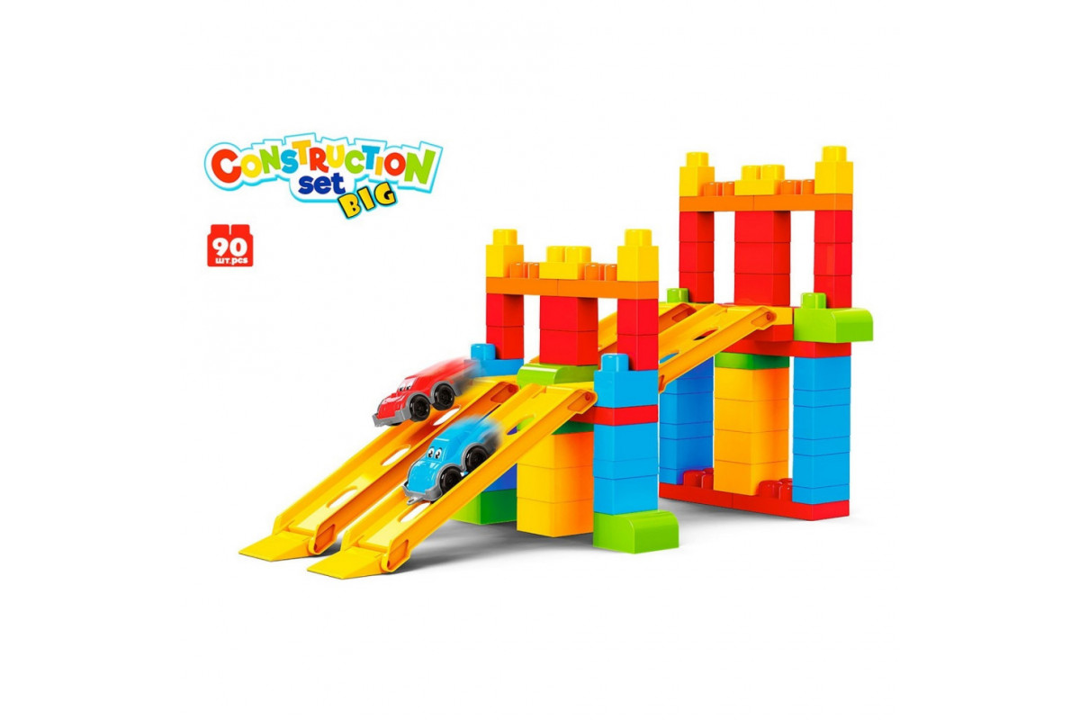 Детский "Конструктор" ТехноК 6825TXK, 90 деталей