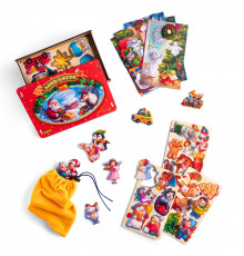 Настільна гра "Новорічне лото" (ПСД235) PSD235, 48 фігурних фішок