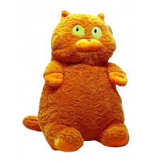 Мягкая игрушка "Толстый кот" K15215, 60 см Желтый