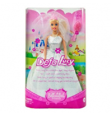 Кукла типа Барби невеста Defa Lucy 6091 невеста Белый