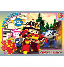Пазлы детские "Робокар Поли" RR067441, 35 элементов