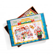 Пазл детский фигурный "Кошкин дом" (ПСД248) PSD248, 88 элементов