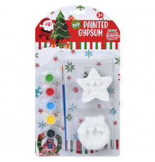 Детский набор для росписи гипсовых фигурок "Рождественский декор" 1208-3
