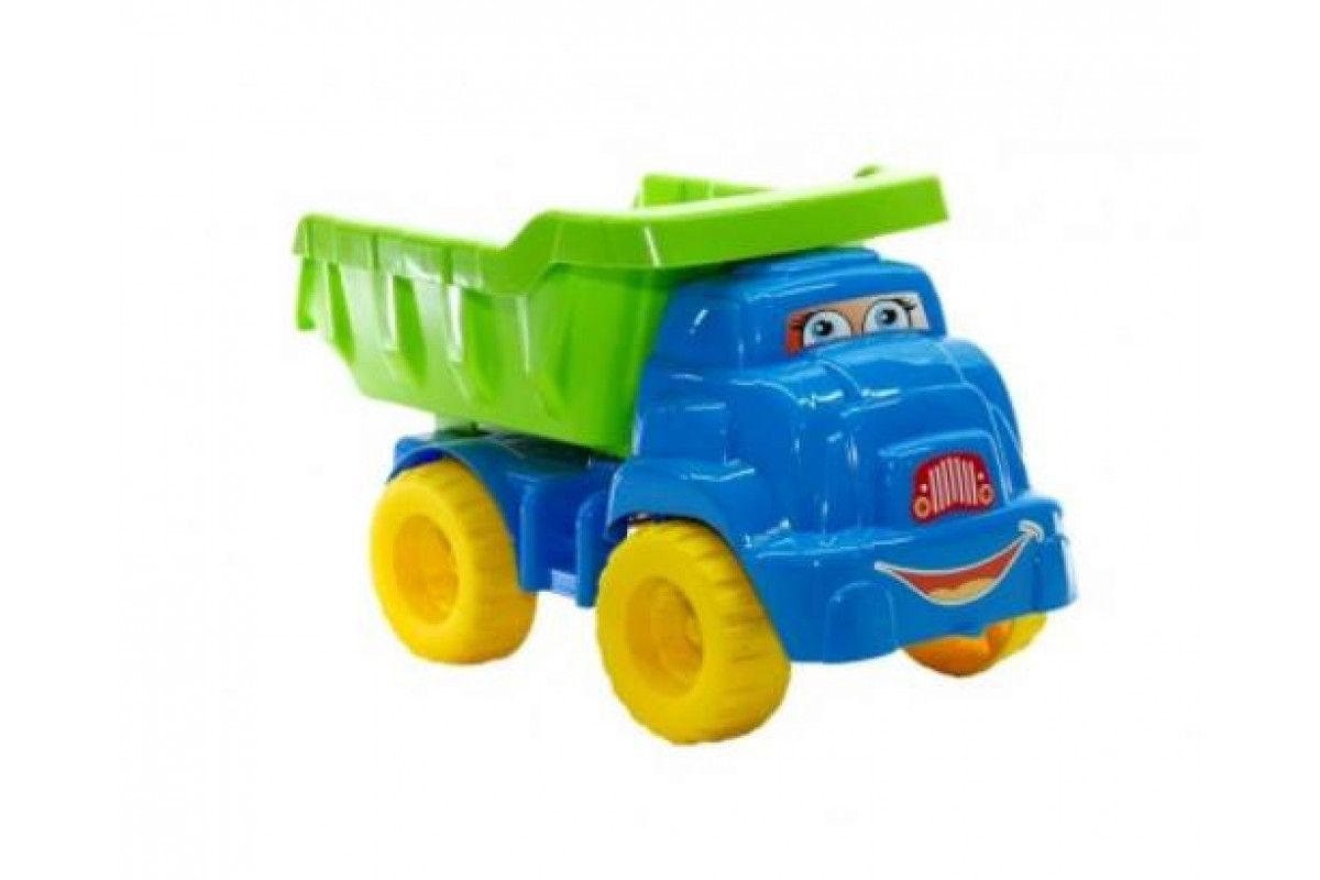 Игровой набор для песочницы №3 013575 Самосвал Голубой/Салатовый