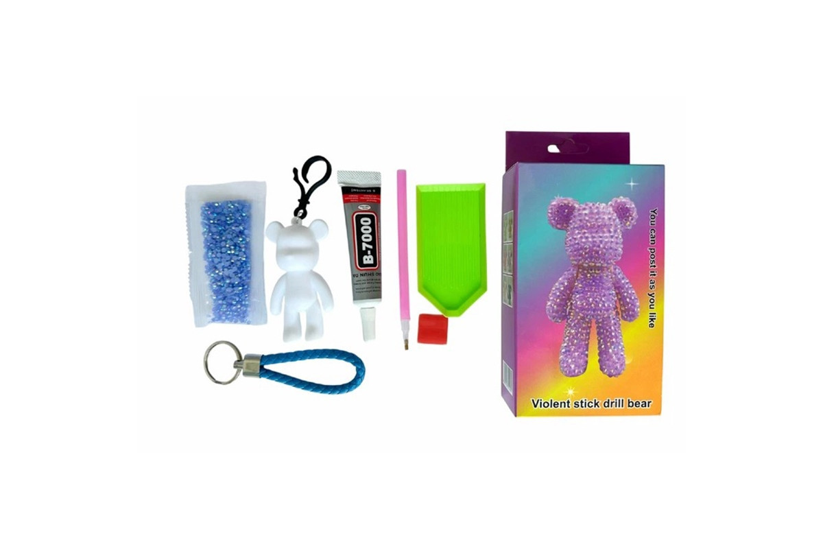 Детский набор для творчества "Создай брелок Медвежонок" FV24