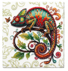 Набор для вышивания бисером "Мастер перевоплощений" AB-936 на натуральном холсте